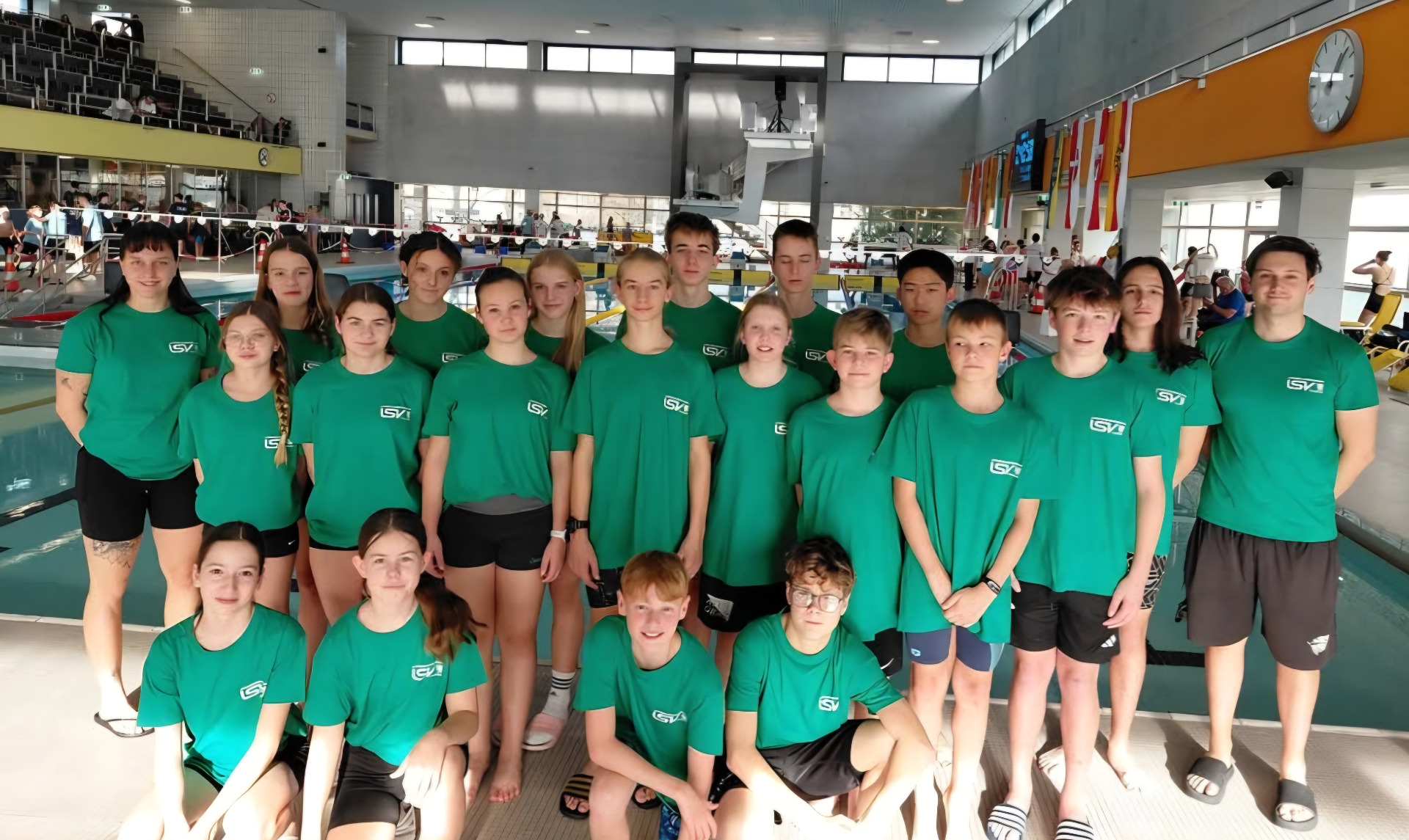 Die ganze Mannschaft